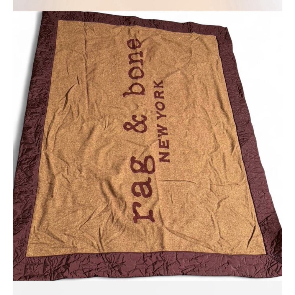 Rag & Bone $599 Blanket Wool Blend New Luxury Bedding